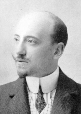 immagine d'epoca di gabriele d'annunzio