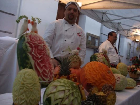Villa S. Maria - presentazione cibi